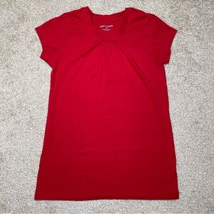 Girl's Liberty Valor Red Short Sleeve T-Shirt Size Youth 14/16